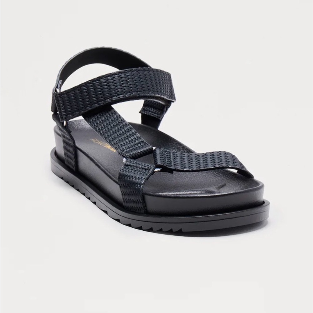 Black Strappy Sandals